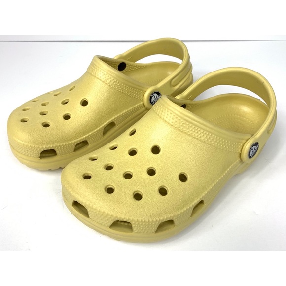 CROCS Shoes - Yellow Crocs Adult Clogs M2W4
